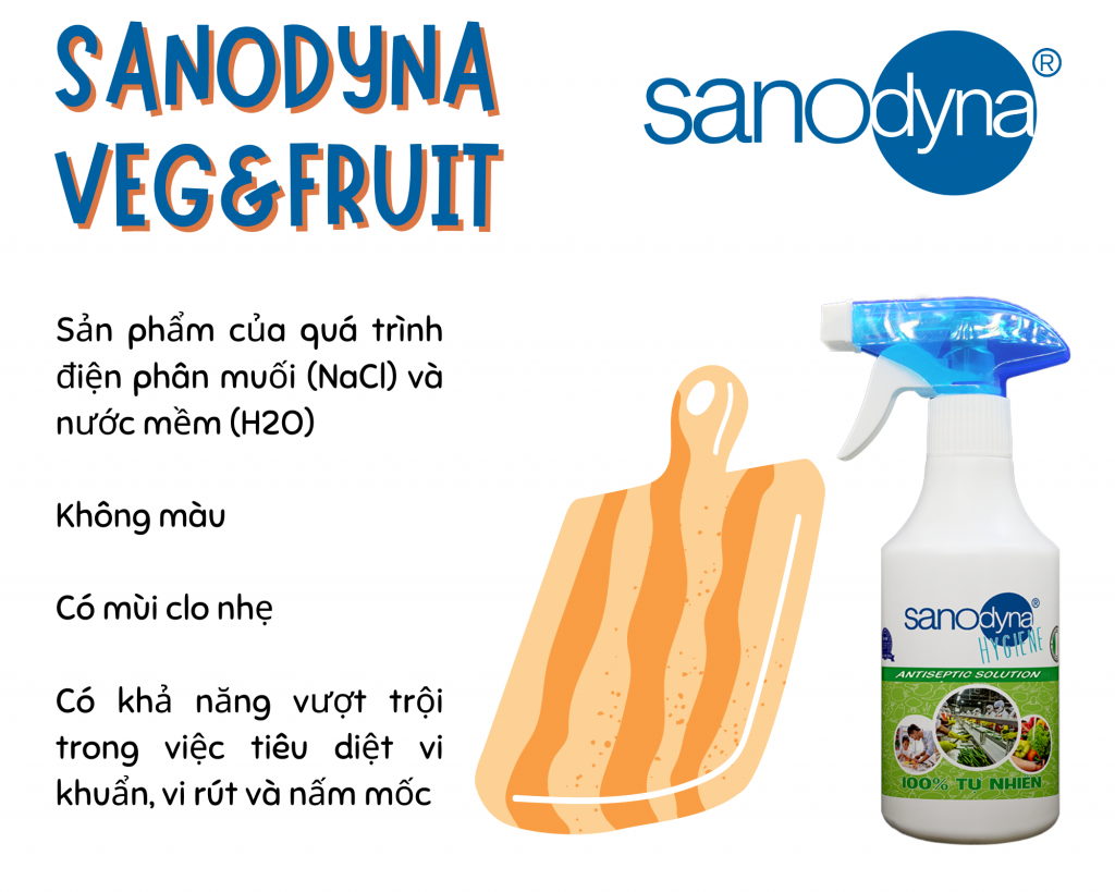 Dung dịch Sanodyan veg&fruit
