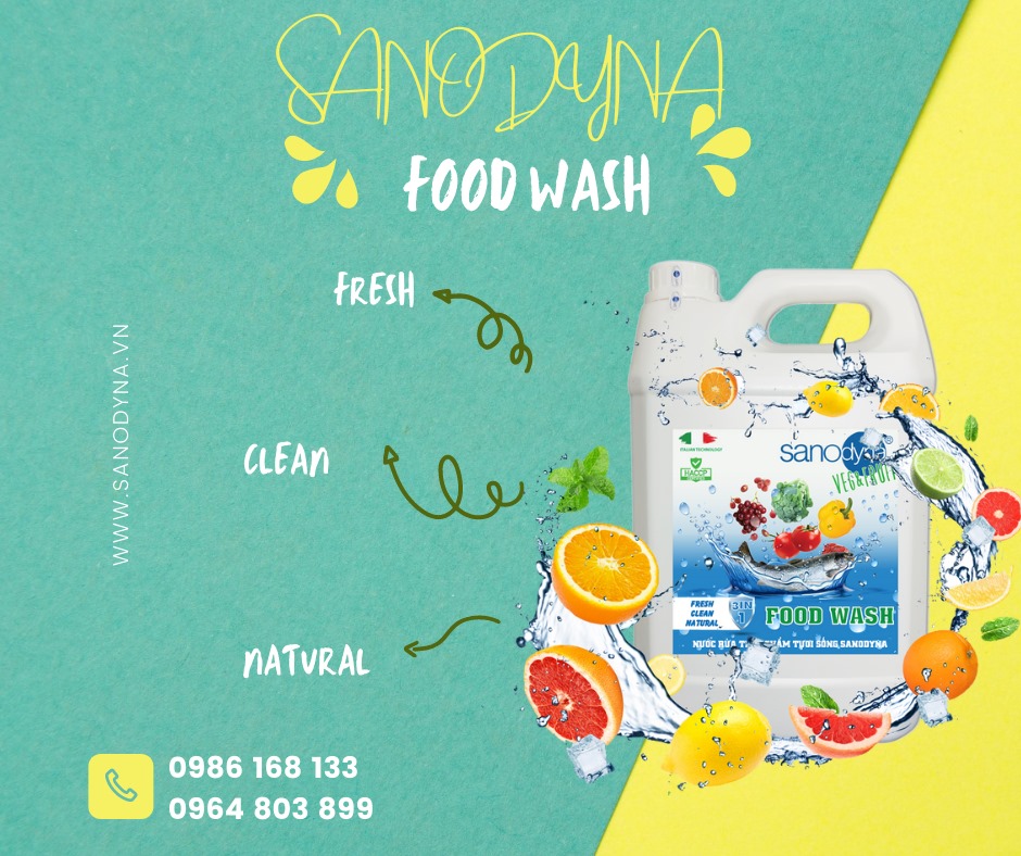 Dung dịch rửa thực phẩm Sanodyna Food Wash